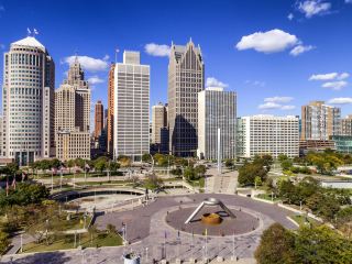 從東京直飛底特律航班