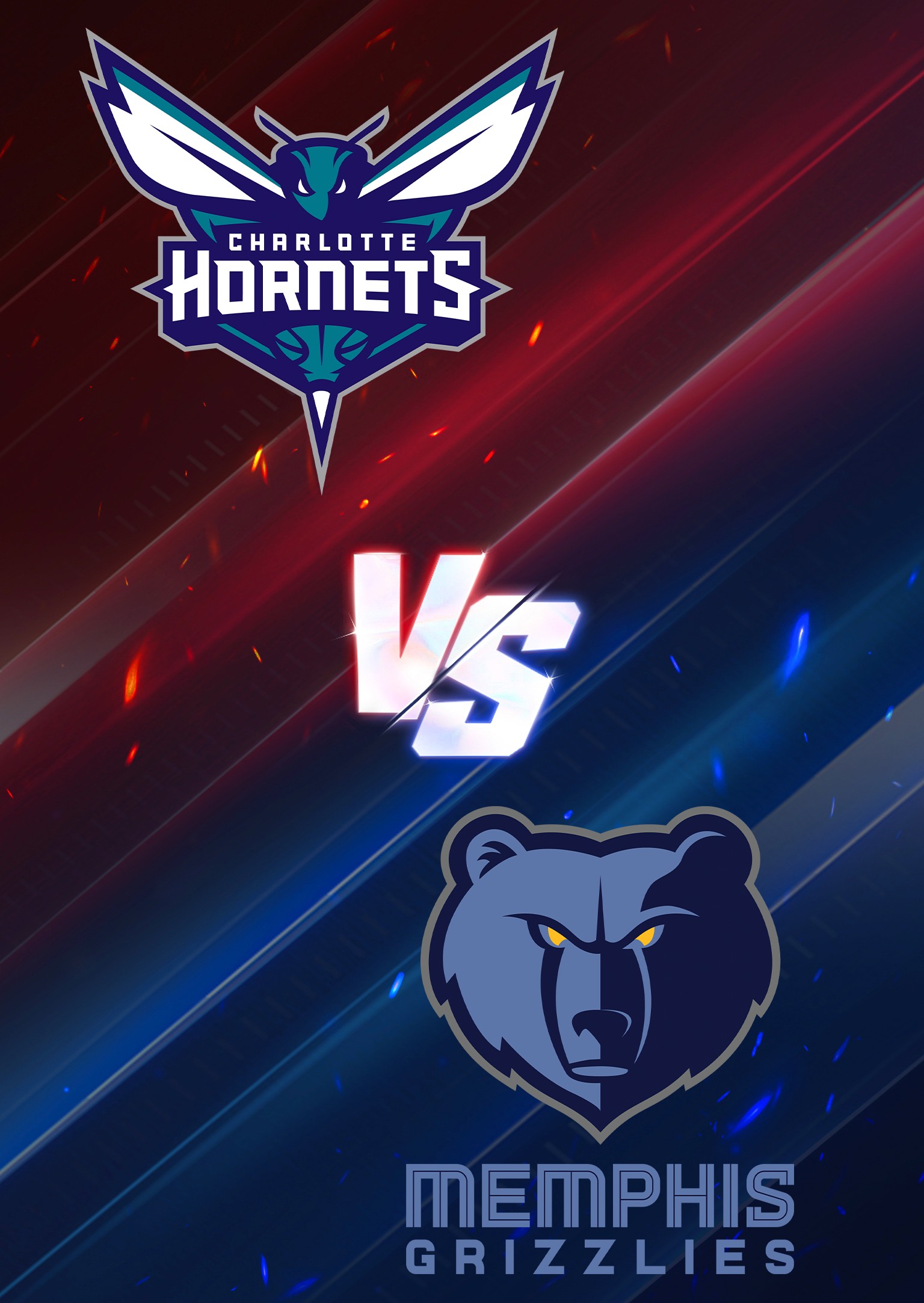 Memphis Grizzlies at Charlotte Hornets | Spectrum Center