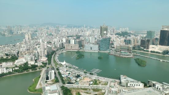 以前一直都以为澳门这边只有海，没有湖，原来还在这边，还有一个