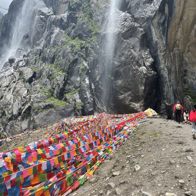 Yubeng Sacred Waterfall hike 