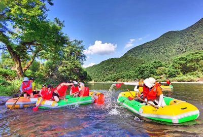 West Huangshan Rafting