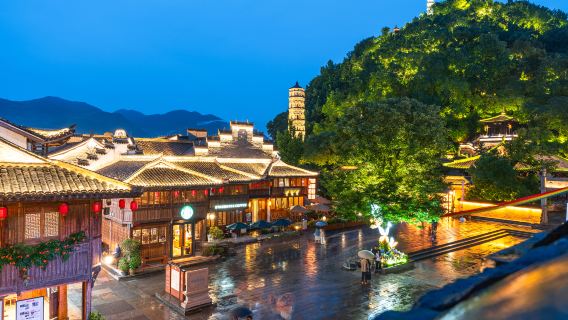 台州府城牆+東湖+紫陽街+龍興寺一日遊【包車遊】