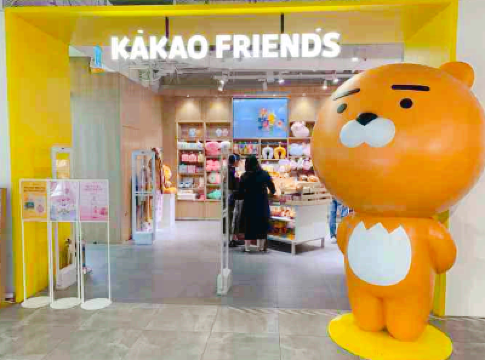 韓国ソウル・弘大】KAKAO FRIENDSコラボ！和のテイストが詰まった