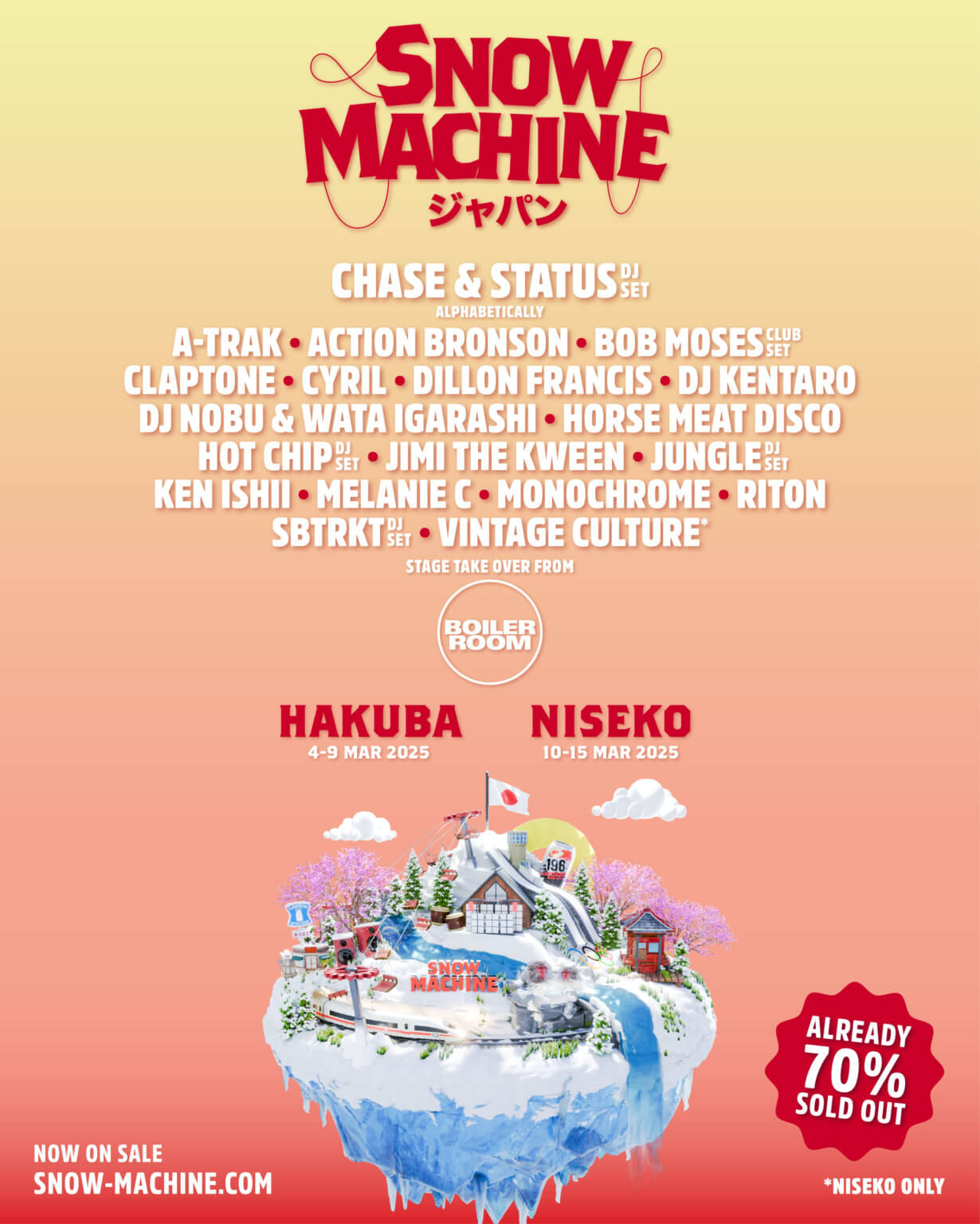 Snow Machine Hakuba  2025 | Hakuba