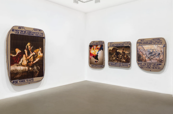 Thomas Hirschhorn: LAST CHANCE: What can we learn from History of Art, for today’s understanding? | Galerie Chantal Crousel