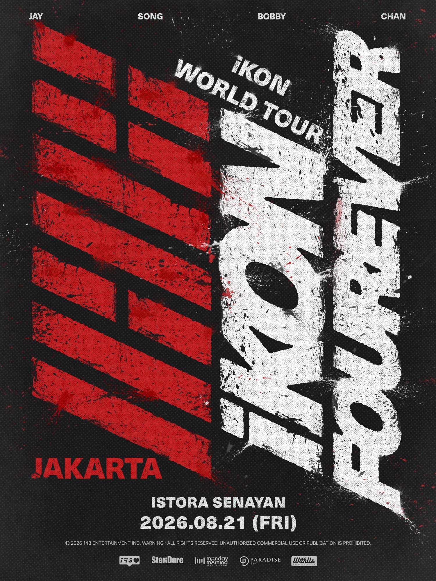 iKON FOUREVER WORLD TOUR JAKARTA | Istora Senayan
