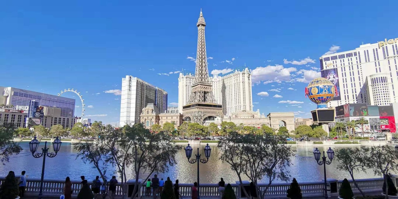 Eiffel Tower Viewing Deck in Las Vegas 