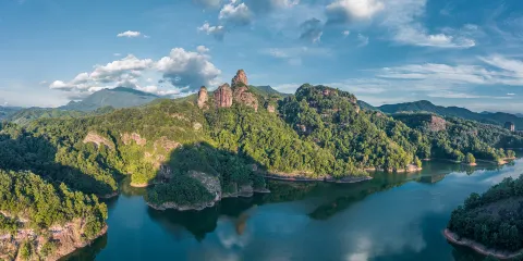 福建大金湖丹霞地貌國家地質公園