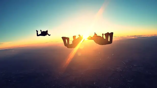 Skydiving in Yangjiang