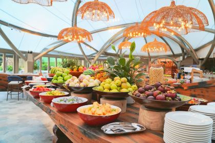 惠州雙月灣日出·銀沙鹽晶飯店·港口海鮮餐廳