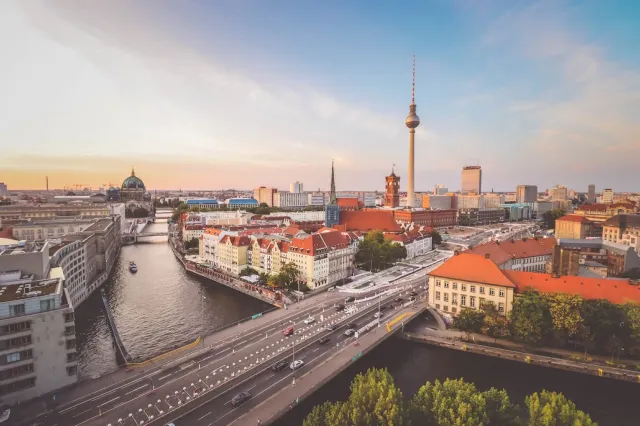 Overhead view of Berlin