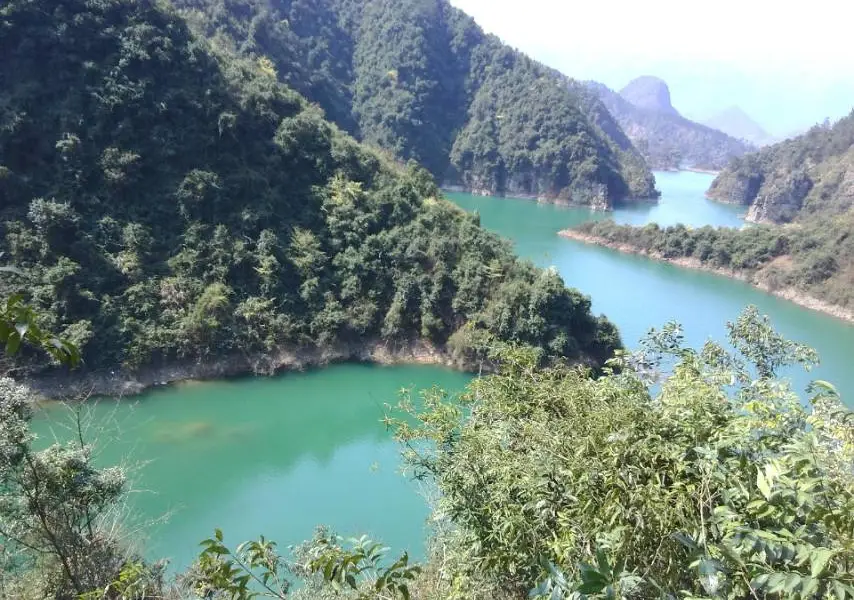 磨盤湖風景區