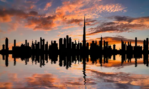 Sunsets in Dubai