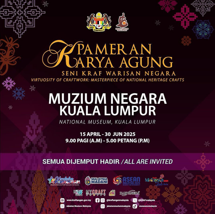 Virtuosity of Craftwork: Masterpiece of National Heritage Crafts | The National Museum of Malaysia