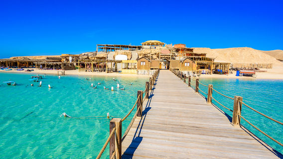 Orange beach hurghada