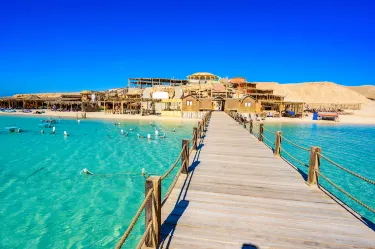 Orange beach hurghada