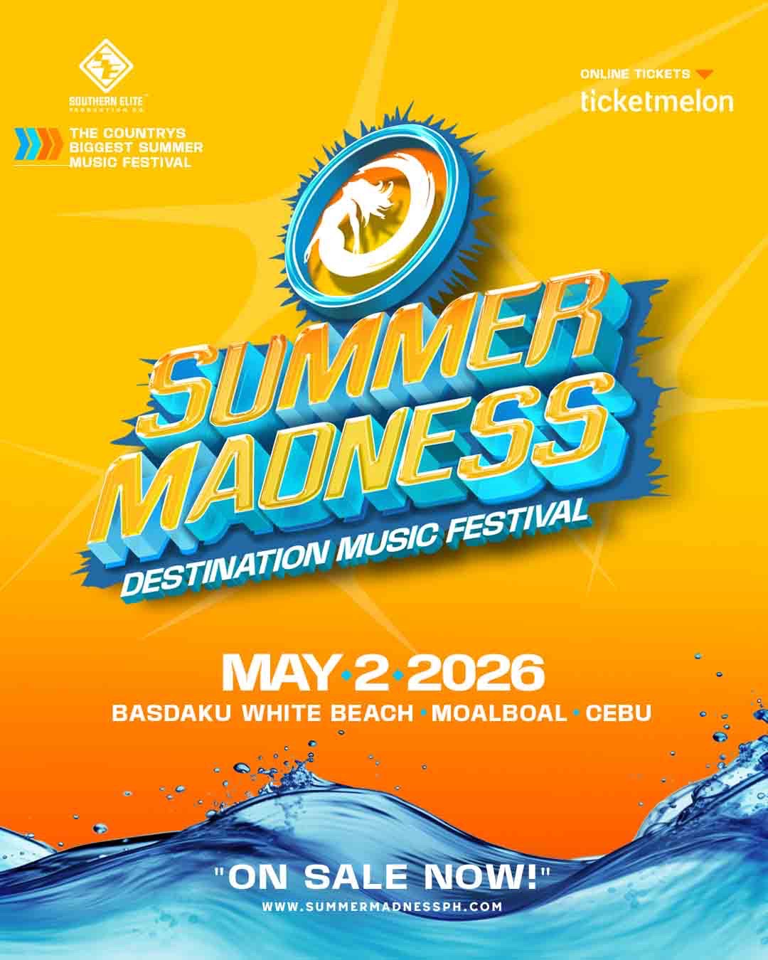 菲律賓莫阿爾博阿爾 · Summer Madness 音樂節 2026 | White Beach Moalboal