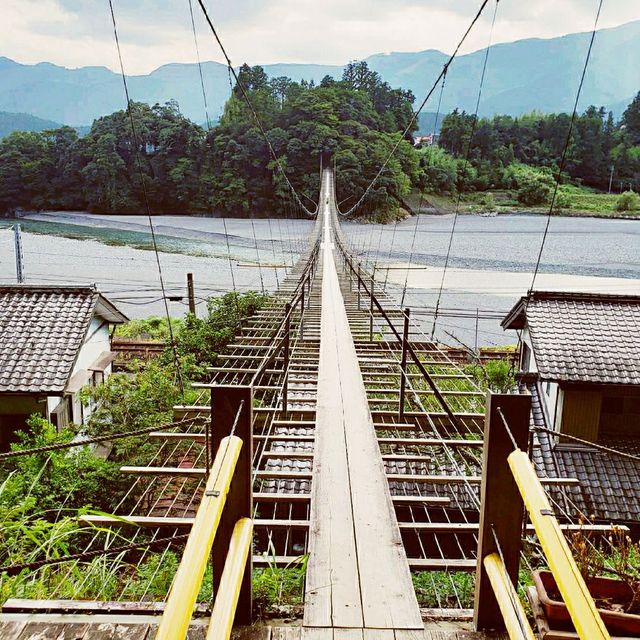 【大井川】塩郷の吊り橋