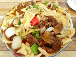 xu ji lv rou huang mian hu yang men bing