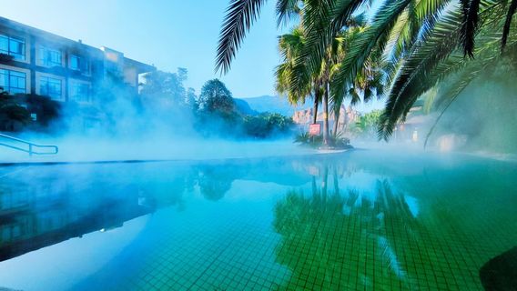 Hot springs in Guangyuan