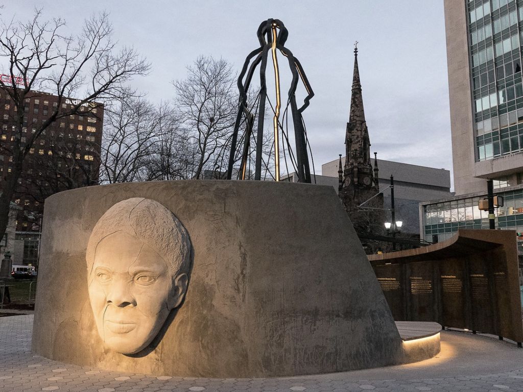 Shadow Of A Face: Harriet Tubman Monument by Nina Cooke John | Newark