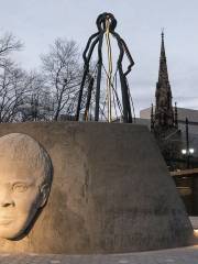 Shadow Of A Face: Harriet Tubman Monument by Nina Cooke John