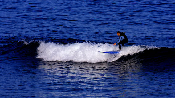 Surfing in Yilan