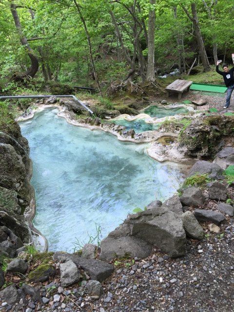 Sandan hot spring