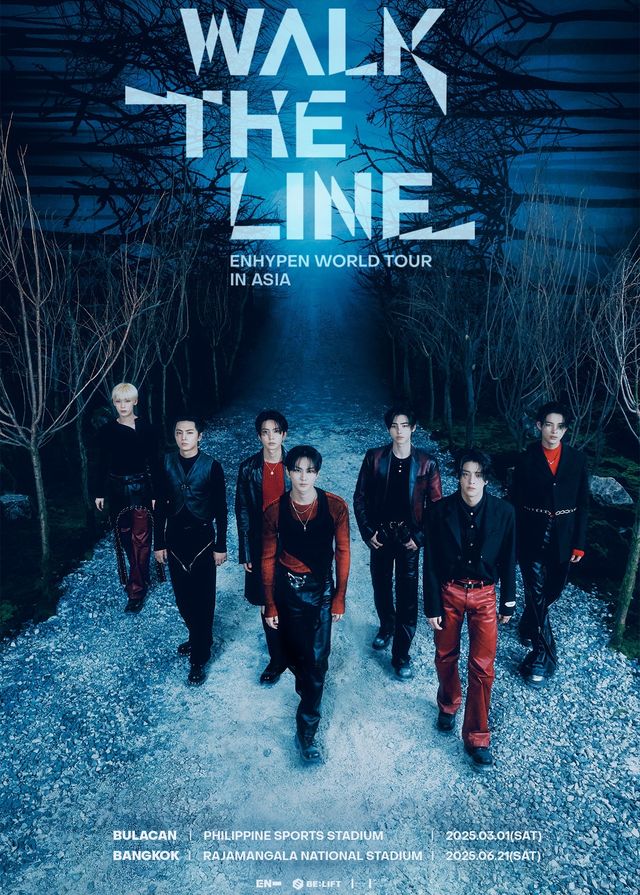 ENHYPEN <WALK THE LINE> WORLD TOUR IN BANGKOK | Rajamangala National Stadium