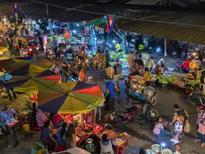 Nachtmarkt von Phnom Penh