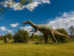 Dinosaur National Geology Park In Jiayin County