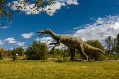 Dinosaur National Geology Park In Jiayin County