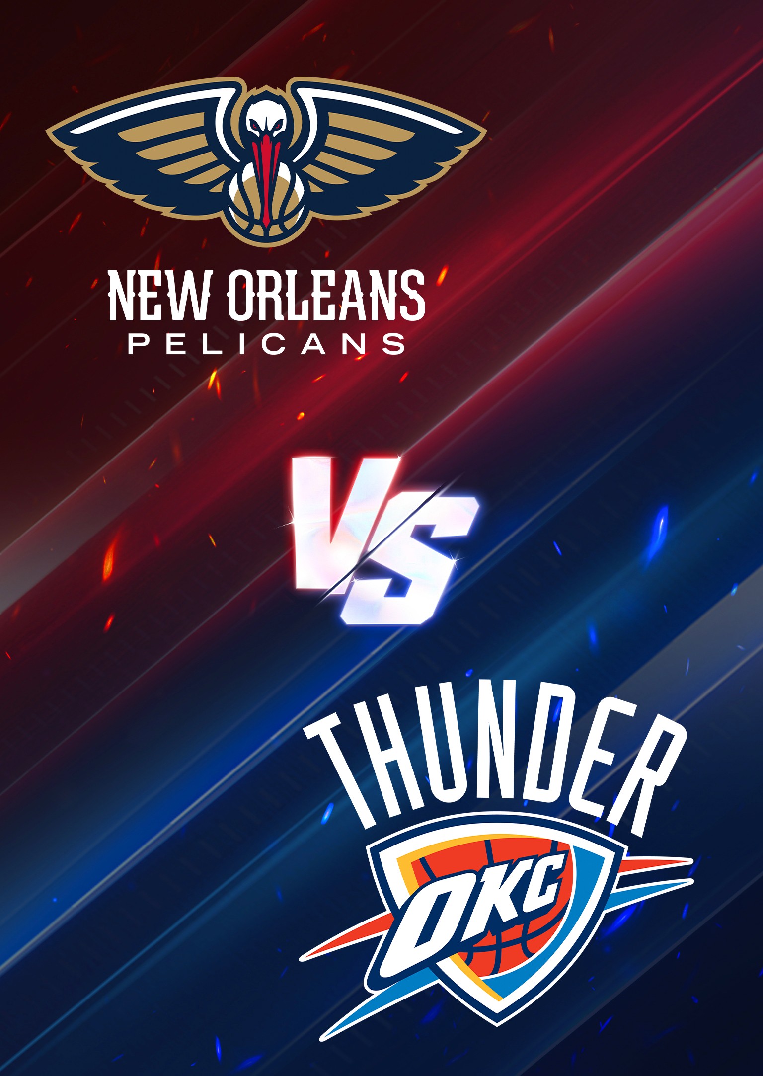 Oklahoma City Thunder at New Orleans Pelicans | New Orleans