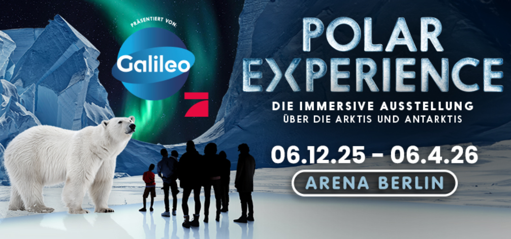POLAR EXPERIENCE – Die Immersive Ausstellung über die Arktis und Antarktis | Berlin