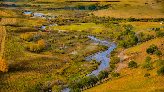 Hexigten Global Geopark Qingshan Area