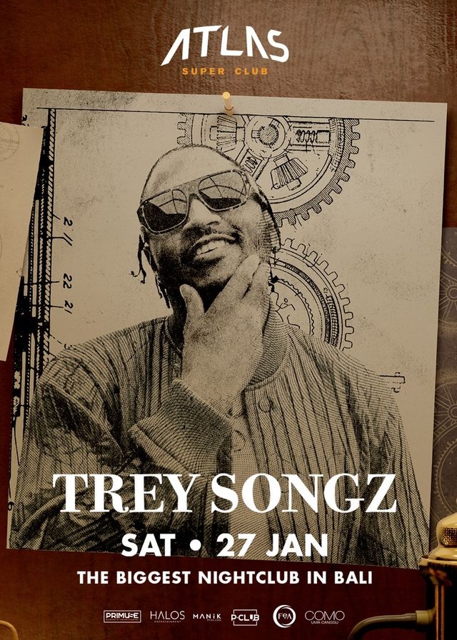 【印尼峇裡島】Trey Songz演唱會 | 亞特蘭斯超級俱樂部