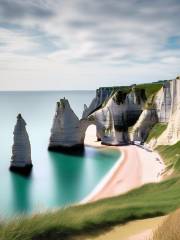 Plage d' Étretat