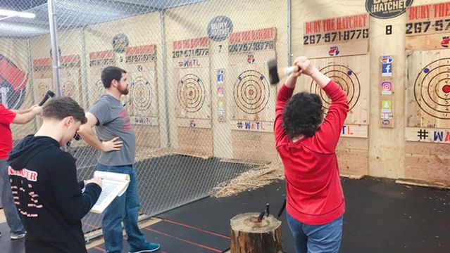 Bury The Hatchet Bucks County - Axe Throwing