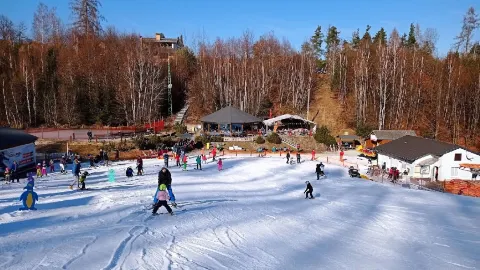 Ski resort Šacberk attraction in Regione di Vysočina