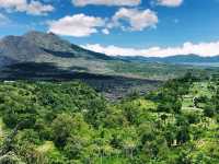 Hiking to an Indonesian mountain