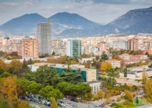 Flugzeit Wien nach Tirana