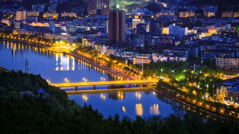 Guangyuan travel destination