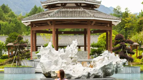 Hunan Nuanshui Hot Spring Resort attraction in Chenzhou