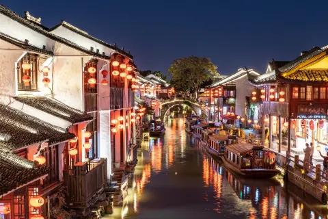 Sightseeing Boats in Suzhou