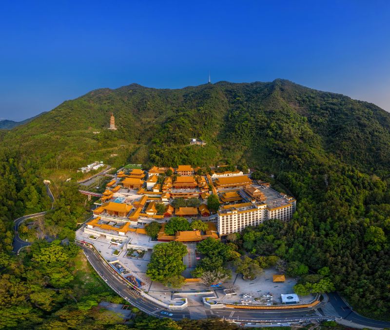 Temple Area of Shenzhen Botanical Garden