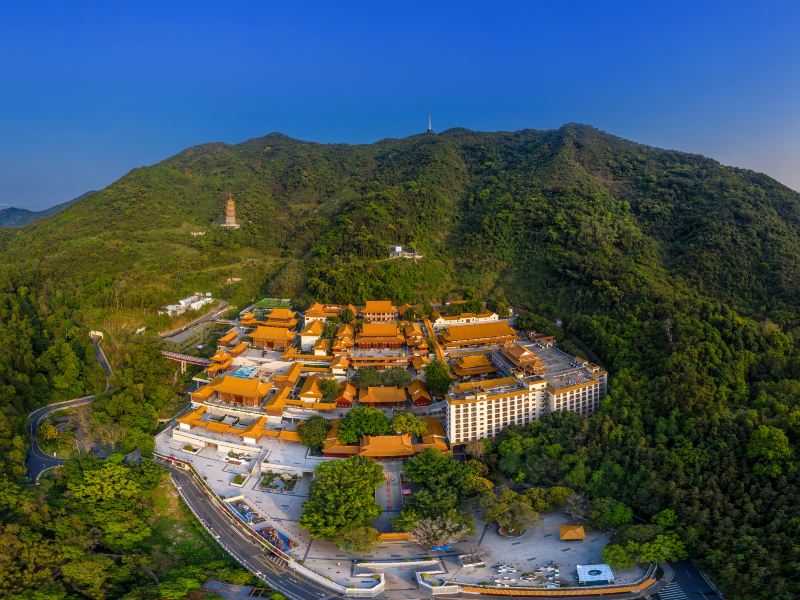 Temple Area of Shenzhen Botanical Garden