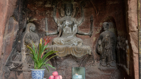 Donglin Temple Cliff Sculptures