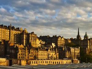 Sunsets in Edinburgh