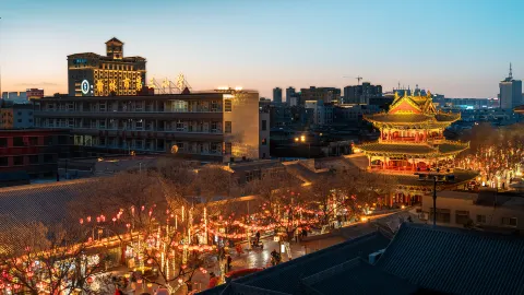 Yulin Old Street attraction in Yulin