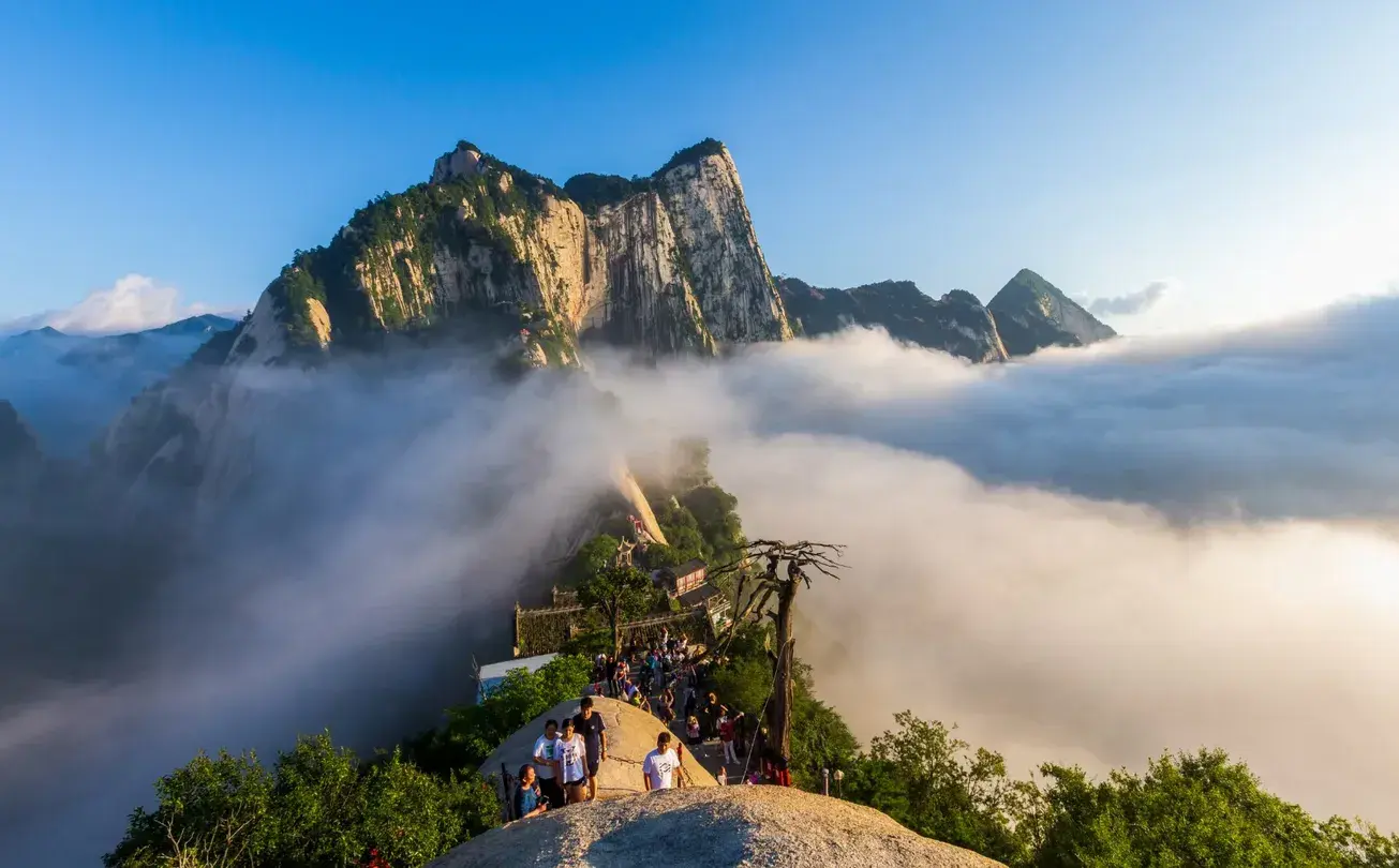 1_Mount Hua Beifeng Cableway